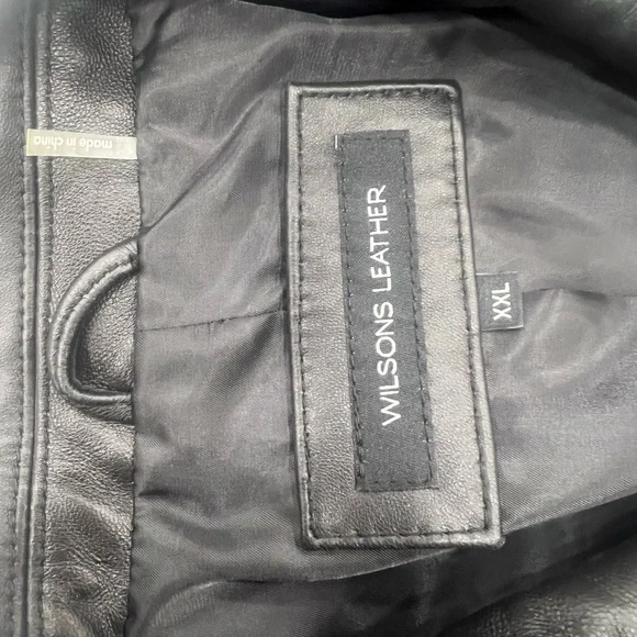 Black Leather Nora button down trench - Picture 11 of 15